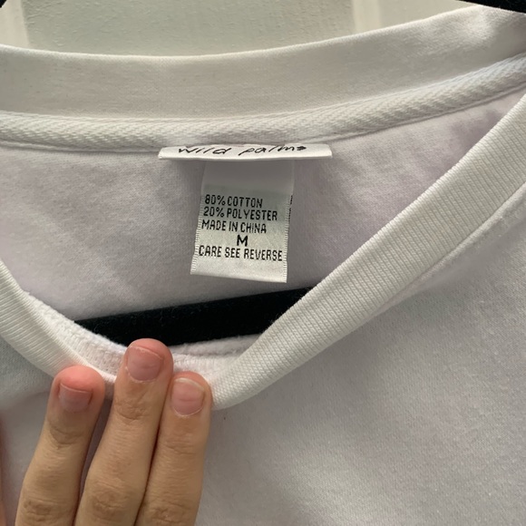 White crew neck - Picture 2 of 3